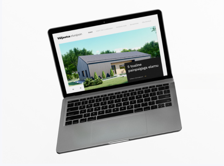 Veebilehtede valmistamine